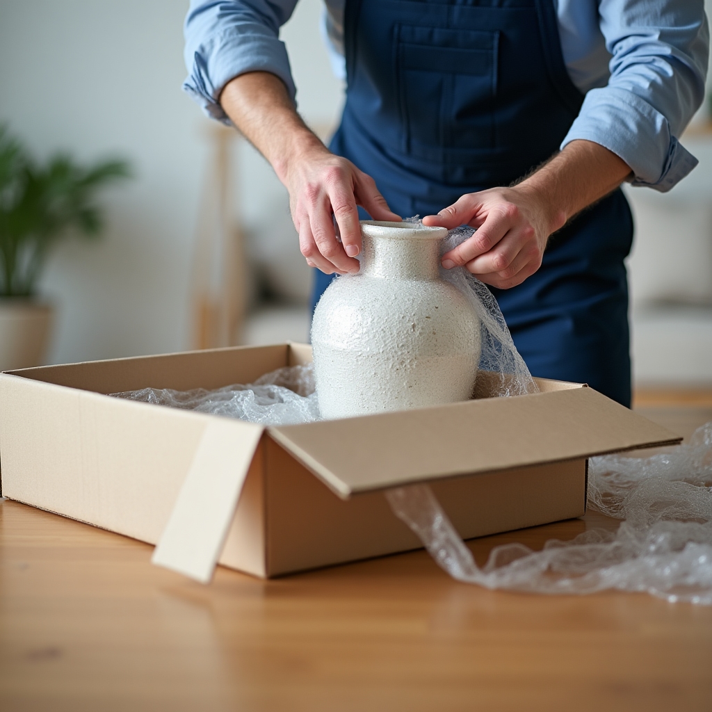 Упаковка вещей для переезда